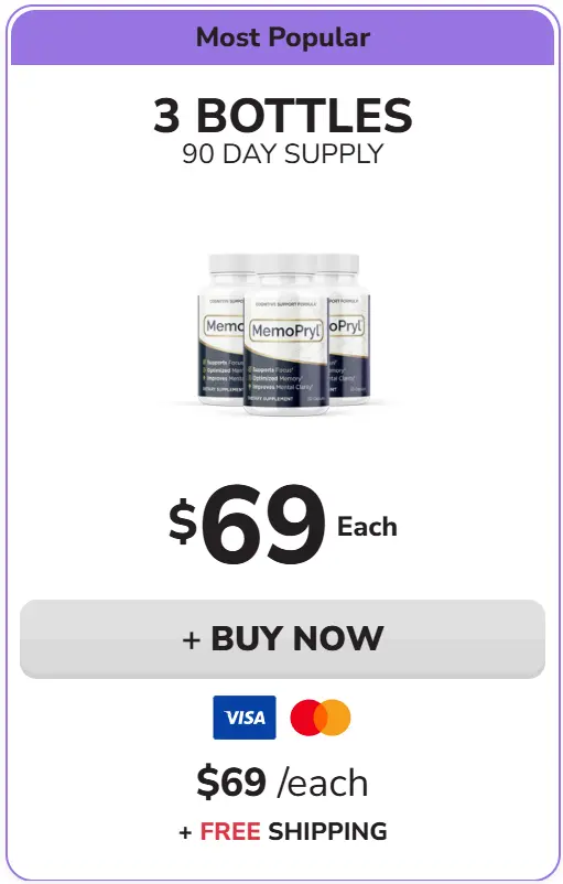 Memopryl three bottle order